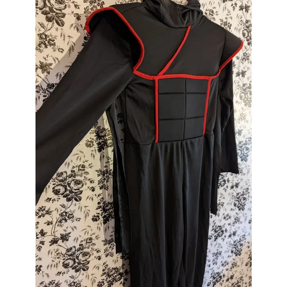 Spirit Halloween Stealth Ninja Costume w/matching Toy Dress Up Play XL 12/14 - Picture 5 of 12